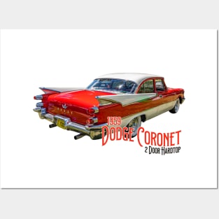 1959 Dodge Coronet 2 Door Hardtop Posters and Art